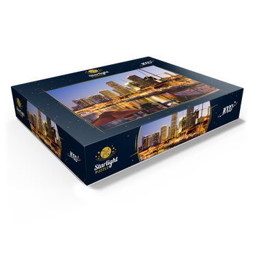 Marina at Bayside Marketplace in Downtown Miami, Florida, USA 1000 Jigsaw Puzzle box view1
