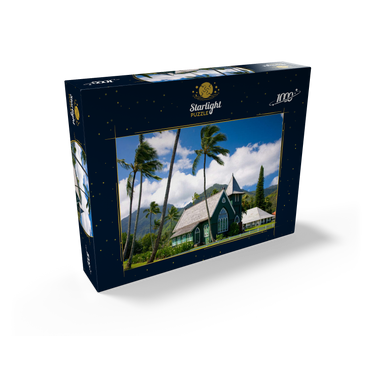Waioli Huiia Church, Hanalei, Kauai Island, Hawaii, USA 1000 Jigsaw Puzzle box view1