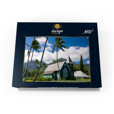 Waioli Huiia Church, Hanalei, Kauai Island, Hawaii, USA 1000 Jigsaw Puzzle box view1