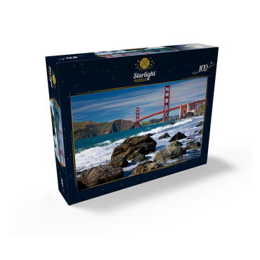 San Francisco Bay and Golden Gate Bridge, San Francisco, California, USA 100 Jigsaw Puzzle box view1