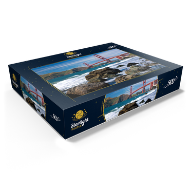 San Francisco Bay and Golden Gate Bridge, San Francisco, California, USA 500 Jigsaw Puzzle box view1