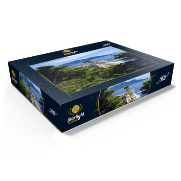 Monterey cypress (Lone Cypress) on the Pacific coast near 500 Jigsaw Puzzle box view1
