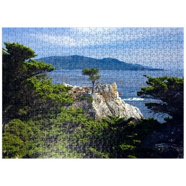 puzzleplate Monterey cypress (Lone Cypress) on the Pacific coast near 500 Jigsaw Puzzle