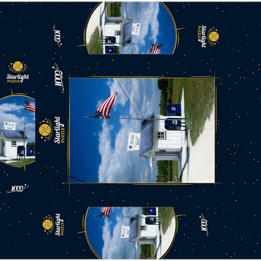 Smallest post office, Ochopee, Everglades National Park, Florida, USA 1000 Jigsaw Puzzle box 3D Modell