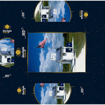 Smallest post office, Ochopee, Everglades National Park, Florida, USA 500 Jigsaw Puzzle box 3D Modell