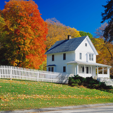 Country house in Warren, Connecticut, USA 1000 Jigsaw Puzzle 3D Modell