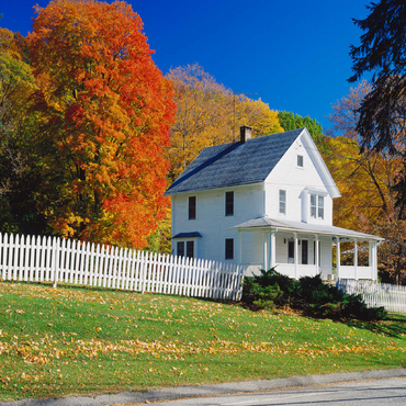 Country house in Warren, Connecticut, USA 100 Jigsaw Puzzle 3D Modell