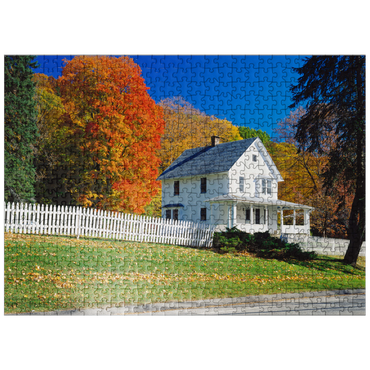puzzleplate Country house in Warren, Connecticut, USA 500 Jigsaw Puzzle