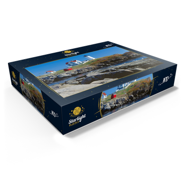 Nubble Lighthouse at Cape Neddick, York Beach, Maine, USA 100 Jigsaw Puzzle box view1
