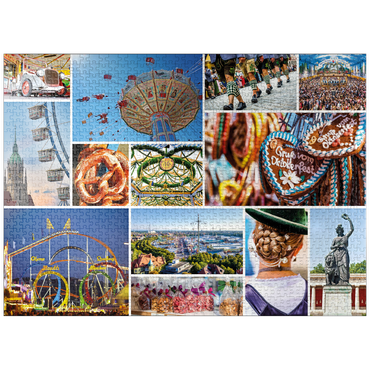 puzzleplate Wiesngaudi - Oktoberfest in Munich 1000 Jigsaw Puzzle