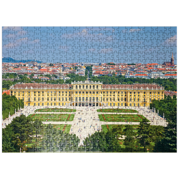 puzzleplate Schönbrunn Palace - Vienna - Austria 500 Jigsaw Puzzle