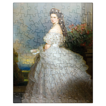 puzzleplate Empress Elisabeth - Sisi - Portrait 100 Jigsaw Puzzle