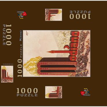 Biró for Modiano 1000 Jigsaw Puzzle box 3D Modell