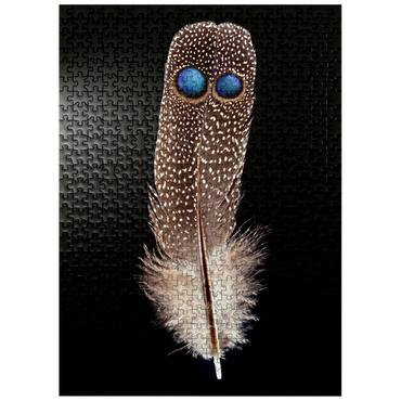 puzzleplate Grey Peacock-Pheasant, further away 500 Jigsaw Puzzle