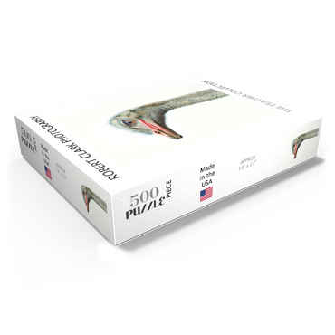 Ostrich Head 500 Jigsaw Puzzle box view1