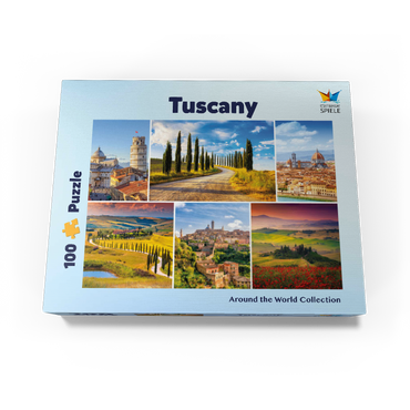 Tuscany - Florence, Siena and Pisa 100 Jigsaw Puzzle box view1