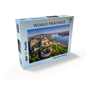 Castle Palace in Budapest, Hungary - Unesco World Heritage Site 500 Jigsaw Puzzle box view1