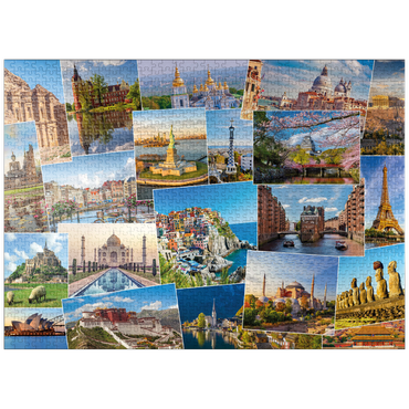 puzzleplate World heritage collage 1000 Jigsaw Puzzle