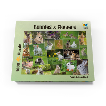 Bunnies & Rabbits - Collage No. 3 1000 Jigsaw Puzzle box view1