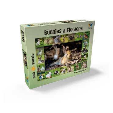 Bunnies & Rabbits - Collage No. 4 500 Jigsaw Puzzle box view1