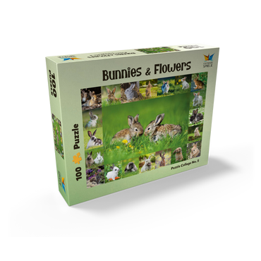 Bunnies & Rabbits - Collage No. 5 100 Jigsaw Puzzle box view1