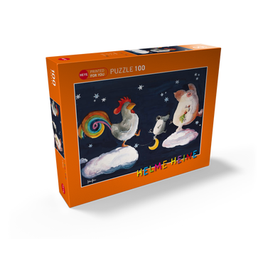 In Heven - Heine Three friends in heaven - Helme Heine 100 Jigsaw Puzzle box view1