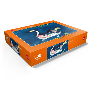 By The Lake - Heine Three Friends By The Lake - Helme Heine 500 Jigsaw Puzzle box view1