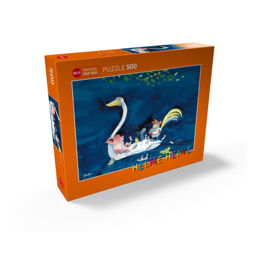 By The Lake - Heine Three Friends By The Lake - Helme Heine 500 Jigsaw Puzzle box view1