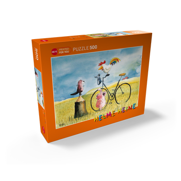 On Tour - Heine Three friends on tour - Helme Heine 500 Jigsaw Puzzle box view1
