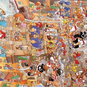Pamplona - Hugo Prades 1000 Jigsaw Puzzle 3D Modell