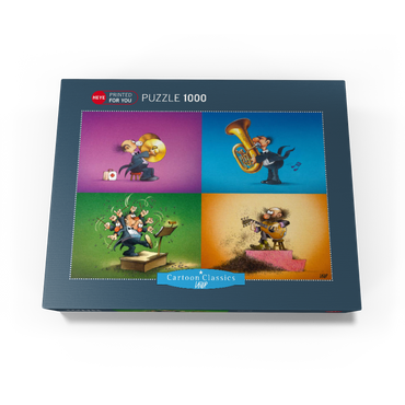 Musicians - Jean-Jacques Loup - Cartoon Classics 500 Jigsaw Puzzle box view1