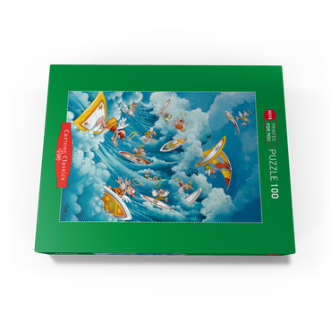 Surfing in Heaven - Michael Ryba - Cartoon Classics 100 Jigsaw Puzzle box view1