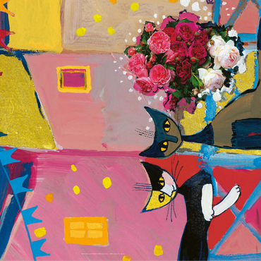 Posies - Rosina Wachtmeister 100 Jigsaw Puzzle 3D Modell