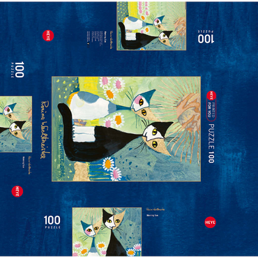 Morning Sun - Rosina Wachtmeister 100 Jigsaw Puzzle box 3D Modell