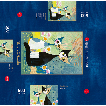 Morning Sun - Rosina Wachtmeister 500 Jigsaw Puzzle box 3D Modell