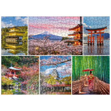 puzzleplate Sights in Japan - Mount Fuji 500 Jigsaw Puzzle