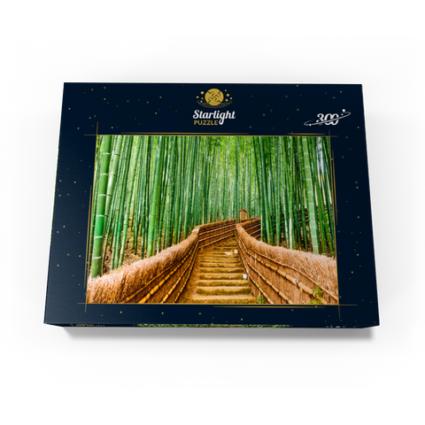 Kyoto Japan in Bamboo Forest 300 Jigsaw Puzzle box view3