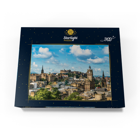 Edinburgh Castle from the view of Carlton Hill 300 Jigsaw Puzzle box view3