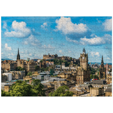 puzzleplate Edinburgh Castle from the view of Carlton Hill 300 Jigsaw Puzzle
