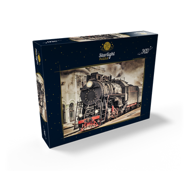 A Departing Steam Train 300 Jigsaw Puzzle box view2