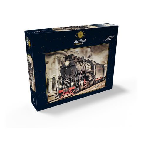 A Departing Steam Train 300 Jigsaw Puzzle box view2