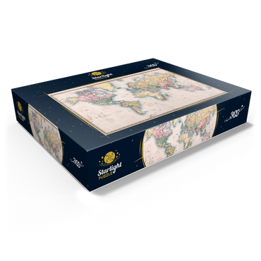 World map after Mercator projection 1860 300 Jigsaw Puzzle box view1