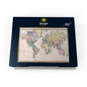 World map after Mercator projection 1860 300 Jigsaw Puzzle box view3