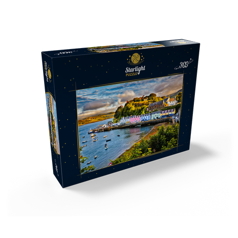 View of Portree before sunset Isle of Skye Scotland 300 Jigsaw Puzzle box view2