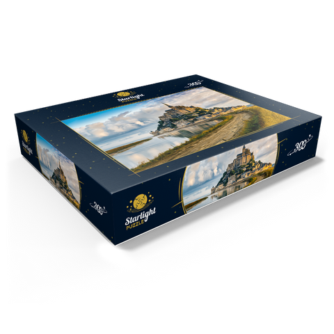 Morning view of Mont Saint-Michel France 300 Jigsaw Puzzle box view1