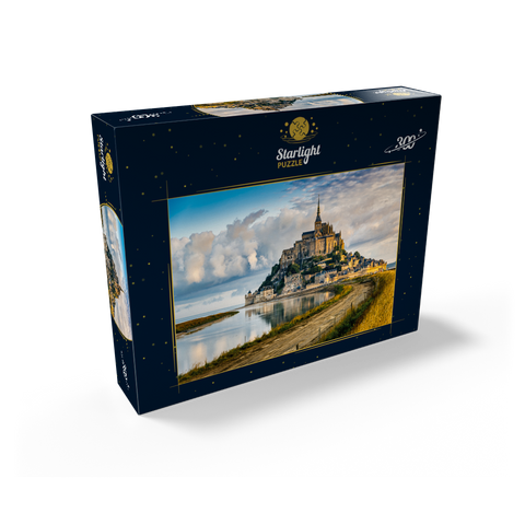 Morning view of Mont Saint-Michel France 300 Jigsaw Puzzle box view2