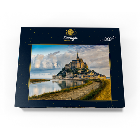 Morning view of Mont Saint-Michel France 300 Jigsaw Puzzle box view3