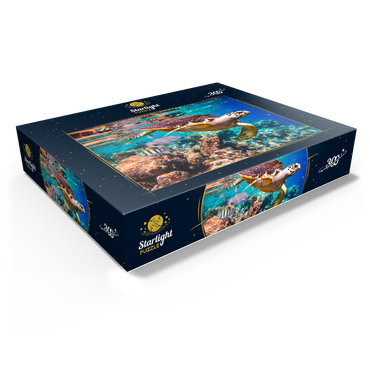 Hawksbill Turtle Maldives 300 Jigsaw Puzzle box view1