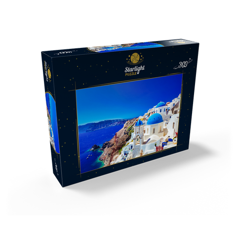 The town of Oia on the island of Santorini Greece 300 Jigsaw Puzzle box view2