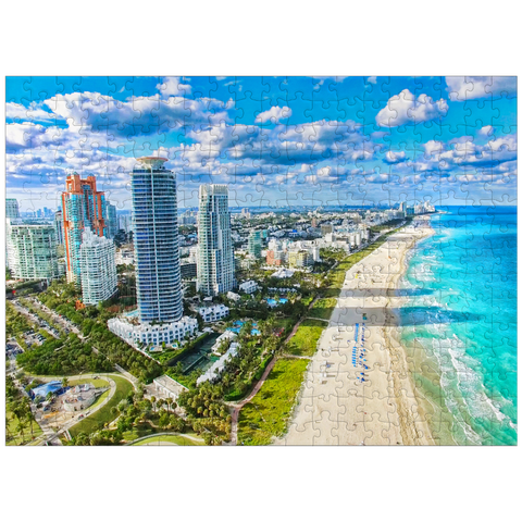 puzzleplate South Beach Miami Beach Florida USA 300 Jigsaw Puzzle